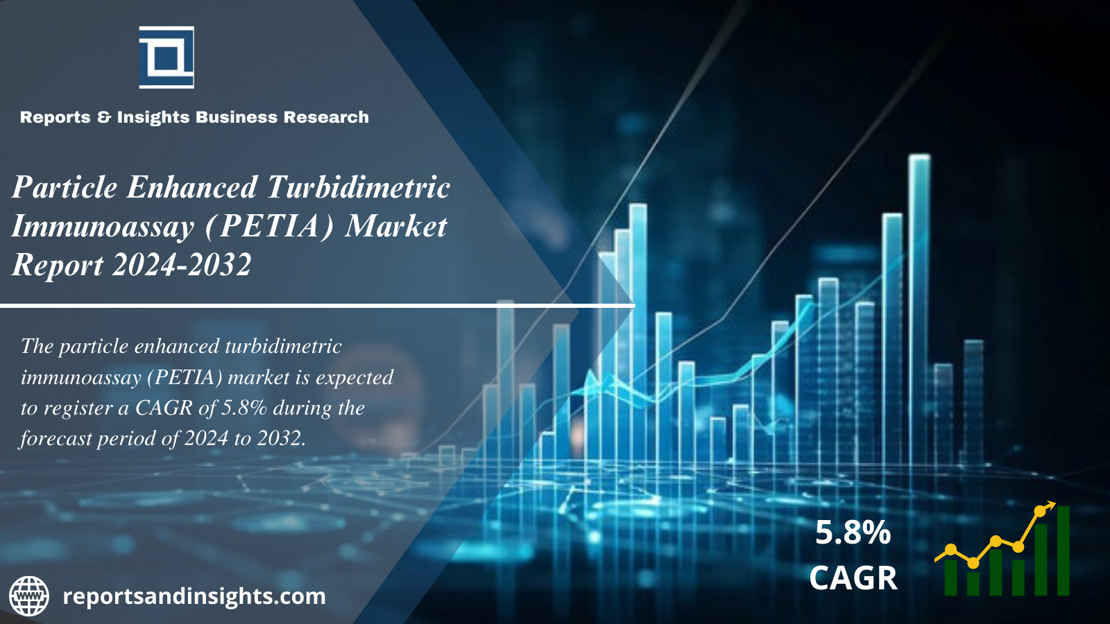 Particle Enhanced Turbidimetric Immunoassay (PETIA) Market 2024 to 2032: Growth, Share, Size, Trends and Report Analysis