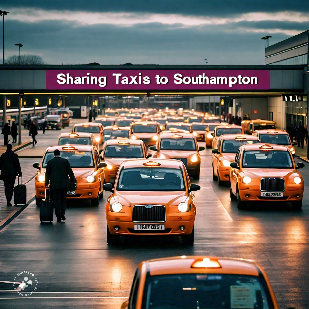 Sharing Taxis from Heathrow to Southampton for Cost-Effectiveness